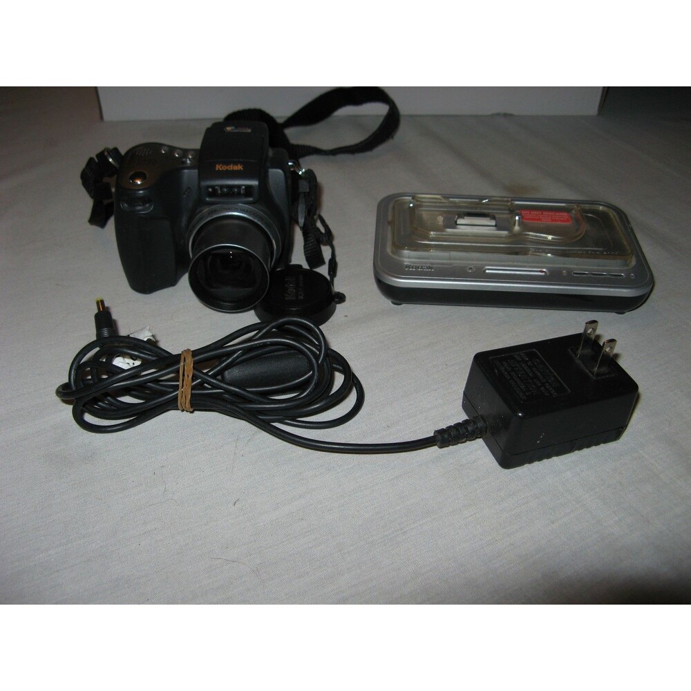 Kodak EasyShare DX6490 Digital Camera w Camera Dock 6000 Tested Working